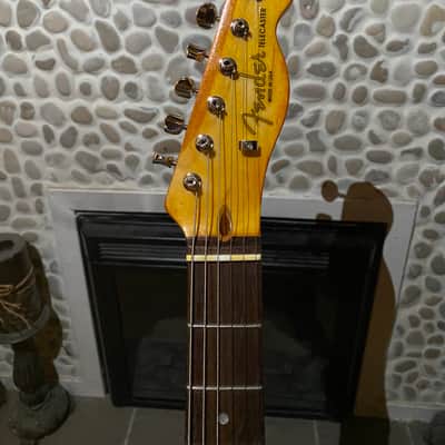 Squire/fender Custom John Frusciante inspired telecaster deluxe 2023 - Tabacco burst image 2