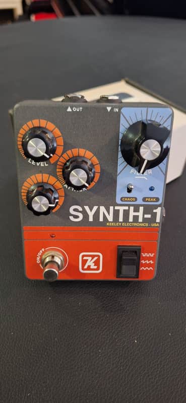Keeley Synth 1 Reverse Attack Fuzz Wave Generator 2019 - Present - Grey / Red / Blue image 1