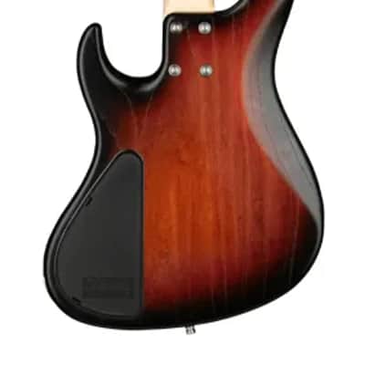 Sadowsky MetroLine 24-Fret Vintage J/J Bass-Swamp Ash Body-4 String-Almond Sunburst Transparent Satin image 3