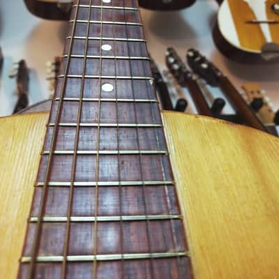 Guitar (Sicilian guitar) Ermelinda silvestri Parlor 1940 Natural image 6