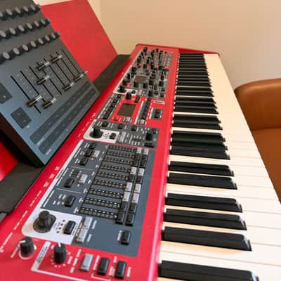 Nord Stage 3 HP76 Hammer Action Portable 76-Key Digital Piano 2017 - Present - Red image 3