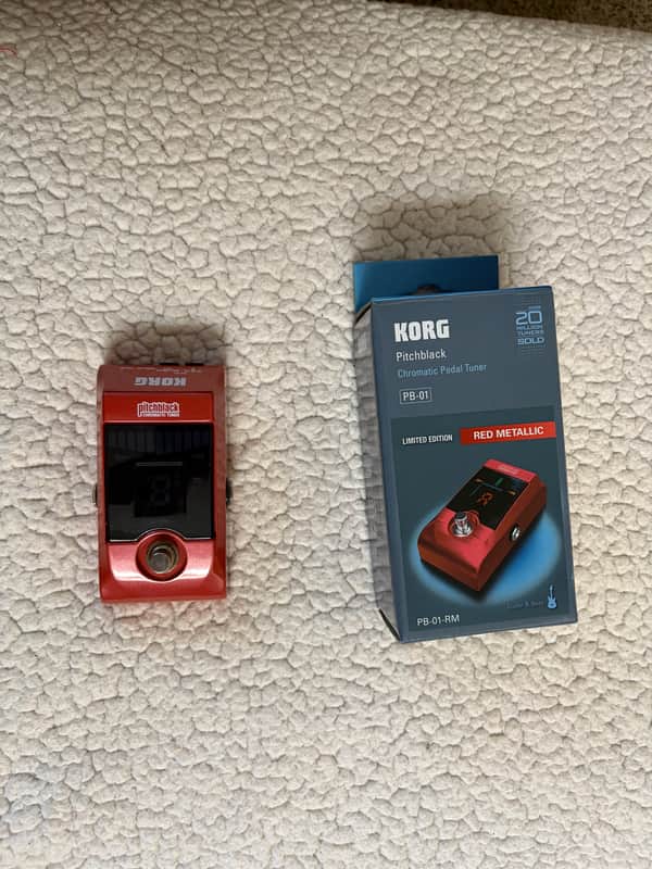 Korg Pitchblack Chromatic Guitar/Bass Tuning Pedal