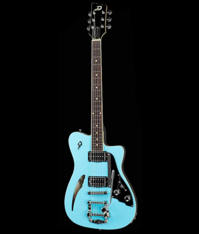 Duesenberg Caribou Narvik Blue with Gig Bag image 1