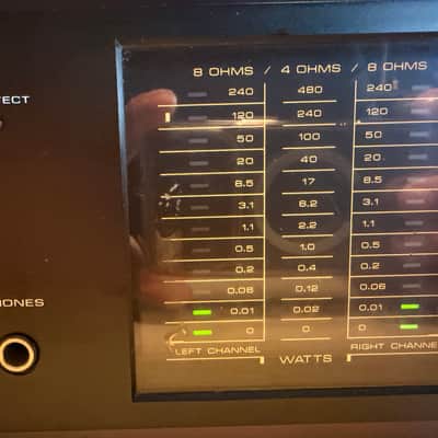 Nikko Alpha 230 Dark Red Faceplate | Serviced Power Amp | 120 WPC | Japan image 5