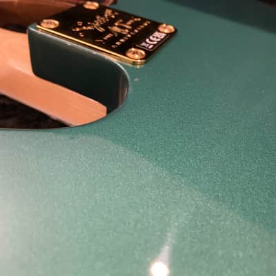 MINT Squier 40th Anniversary Gold Edition Telecaster 2022 - Sherwood Green image 12
