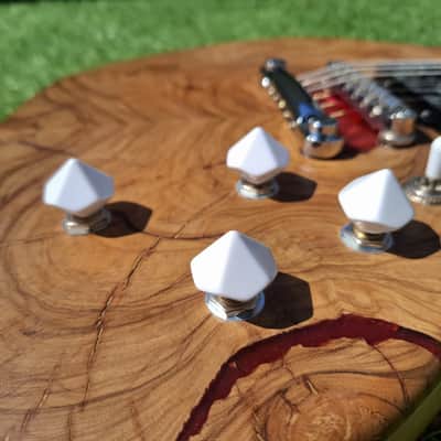 Custom Jazzmaster w/ Warmoth Neck, EGC JM500 Pickups, Olivewood Top - 2021 image 12