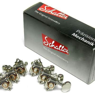 Schaller GrandTune Guitar Tuners/Tuning Machines, 3x3 NICKEL Grand Tune image 1