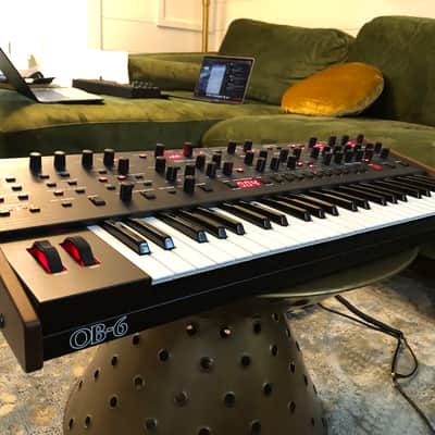 Sequential OB-6 49-Key 6-Voice Polyphonic Synthesizer w/ SKB Case image 3