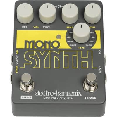 Electro-Harmonix Mono Synth Guitar Synthesizer Pedal image 4
