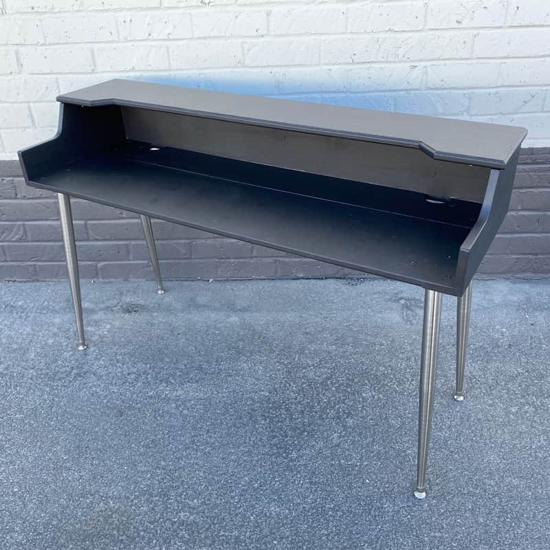 CV Keyboards Wurlitzer 140 Vintage-Style Piano Shell Keyboard Stand-88-Key Black image 1