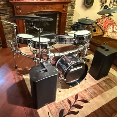 Roland TD-50K V-Drum Kit with Mesh Pads 2010s - Black