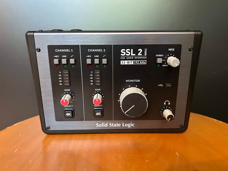 Solid State Logic SSL2 MKII USB Audio Interface 2024 - Present - Black image 1