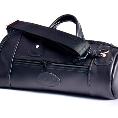 Trumpet Gig Bag - Piccolo Trumpet - Leather - Glenn Cronkhite image 1