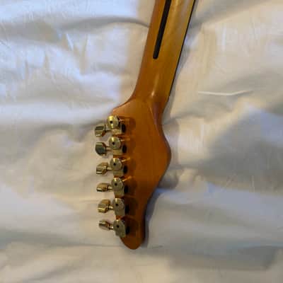 Zion Classic Guitar - Heirloom Redwood Burl glossy image 13