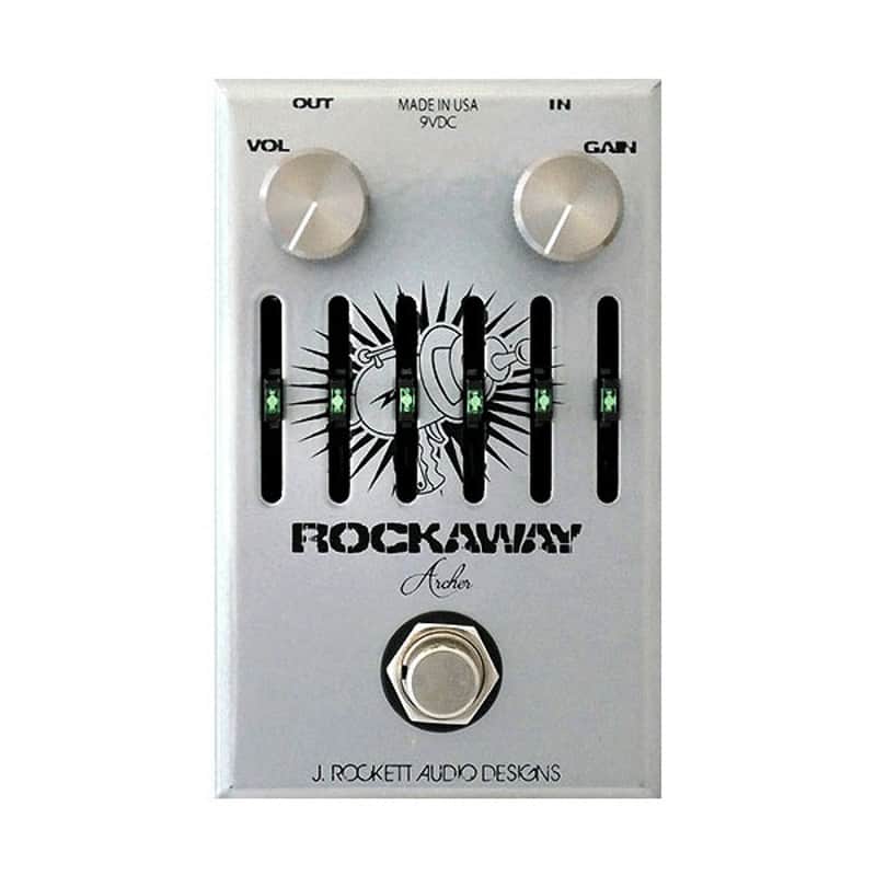 J. Rockett Rockaway Archer Steve Stevens Signature Overdrive Boost EQ Pedal image 1