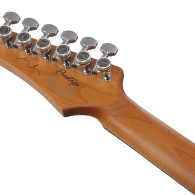 Ibanez MMN1-TAB Martin Miller Signature Electric Guitar 6-String - Transparent Aqua Blue + Case image 9