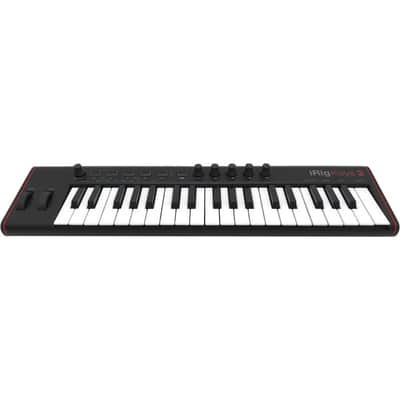 IK Multimedia iRig Keys 2 - 37 Mini Key Controller for iPhone, iPad and Mac/PC image 4