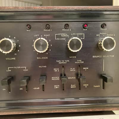 Sansui AU-999 1975 Black anodizing Wooden cabinet image 9