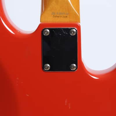 2004 Fender Jazz Bass '62 Reissue fiesta red image 11