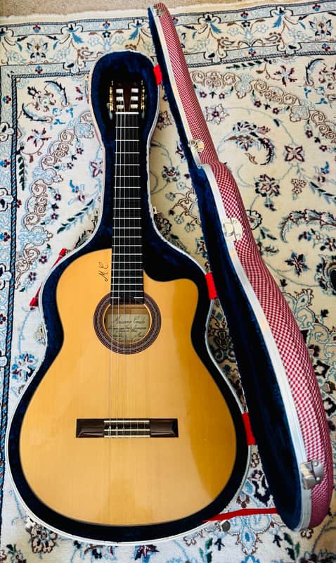 Mariano Conde (Conde Hermanos) Pozuelo Media Luna 2017 - rare flamenco guitar in traditional style, with modern specs image 1