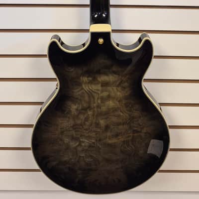 Ibanez AM93 TKS 5B-01 Trans Black Semi-Hollow Electric Guitar image 10