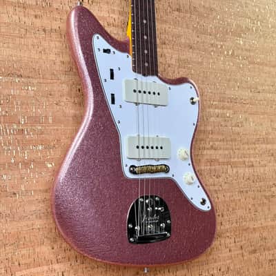 Fender Custom Shop '63 Jazzmaster Relic - Aged Champagne Sparkle w/ Matching Headstock image 5