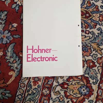Hohner VAV 100 Schematics/Service Manual/Service Notes image 3