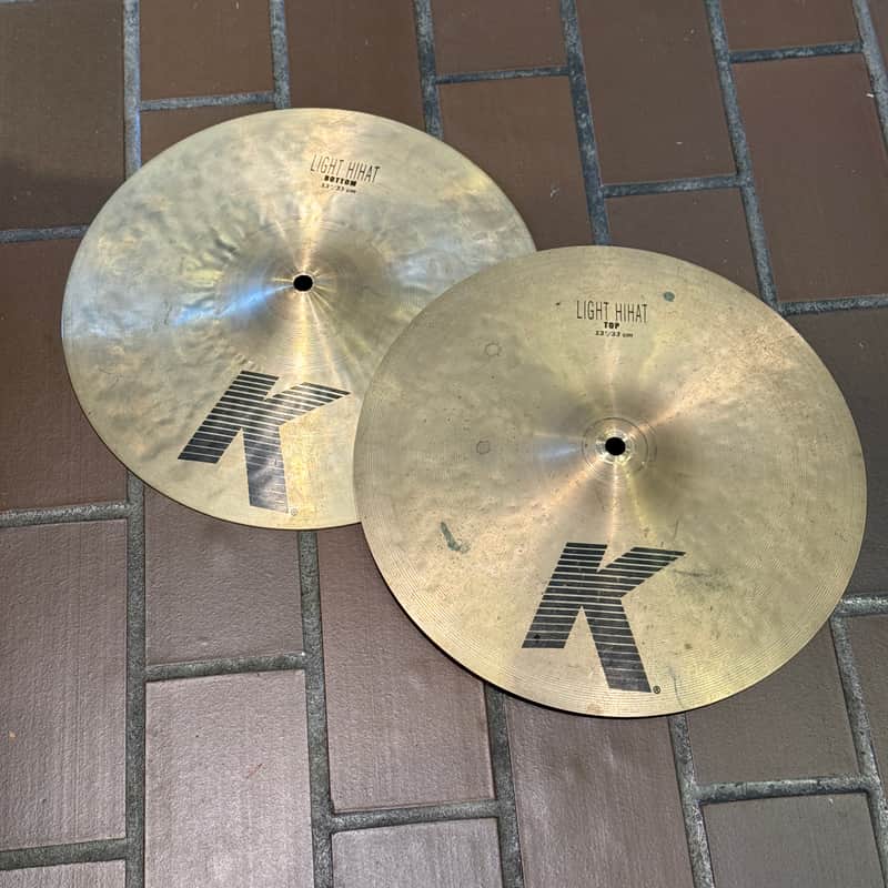 Zildjian K 13” Light HiHat Pair 1734g image 1
