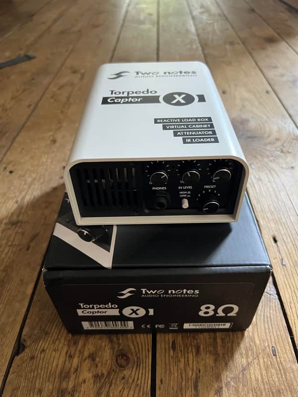 Two Notes Torpedo Captor X 8ohm Stereo Reactive Load Box