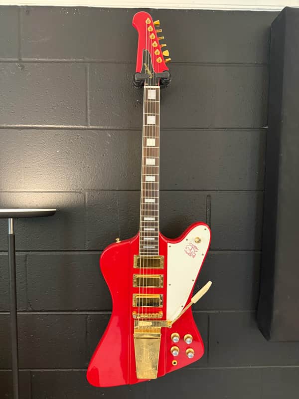 Epiphone '63 Firebird VII 2001 - Ember Red - RS Guitarworks Pickups, Electronic, and Setup - the David Hislop Firebird image 1