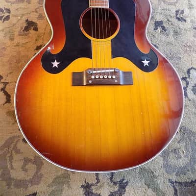 Aria HF-9441 Everly Brothers Jumbo 1978 circa Sunburst image 2