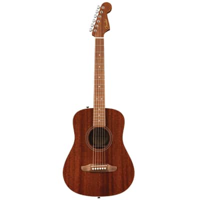 Fender California Standard Redondo Mini in Natural Sapele image 3