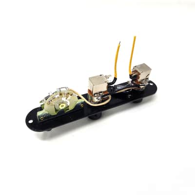 Carparelli 2 Humbuckers/3-Way Toggle Switch/1 Volume/Coil Tap/1 Tone/Coil Tap - Black, Chrome or Gold image 3