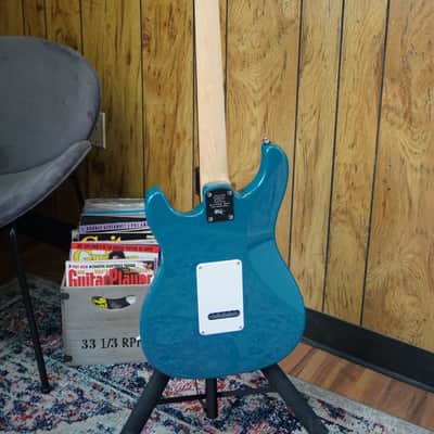 PRS SE Silver Sky Nylon Blue image 5