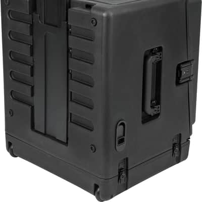 SKB 1SKB-R106W 10x6U Compact Rolling Rig Molded Audio Rack Case image 9