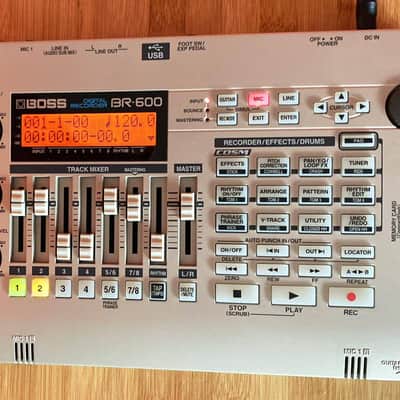 BOSS BR-600 Digital Recorder portable 8-track multitrack recorder image 1
