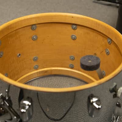 1970s Slingerland 10x14 Chrome Over Wood Tom image 12