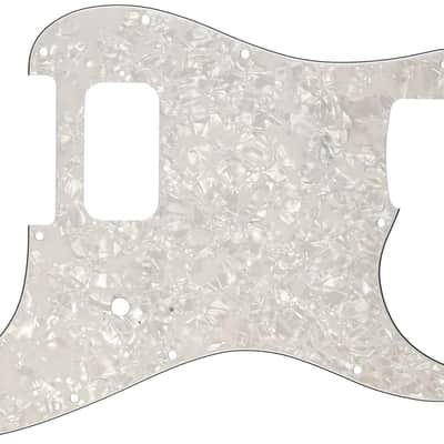 Genuine Fender 1 Humbucker Stratocaster/Strat Pickguard - White Moto Pearl image 2
