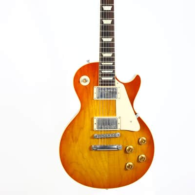 2003 Gibson BRAZILIAN ROSEWOOD 1958 Les Paul Standard Reissue R8 58 Custom Shop Reissue Sunburst image 6