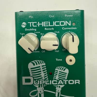 TC Helicon Duplicator Doubling Doubler Correction Vocal Effect Pedal Box + PSU image 2
