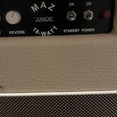 Dr. Z Maz Jr. Reverb 18 Watt 2000s - Blonde image 3