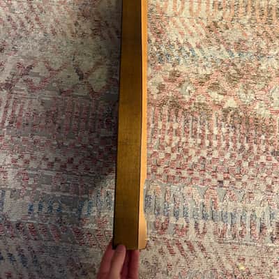 Roosebeck DMCRT4 Mountain Dulcimer 4-String with Cutaway Upper Bout and F-Holes 2010s - Natural image 4