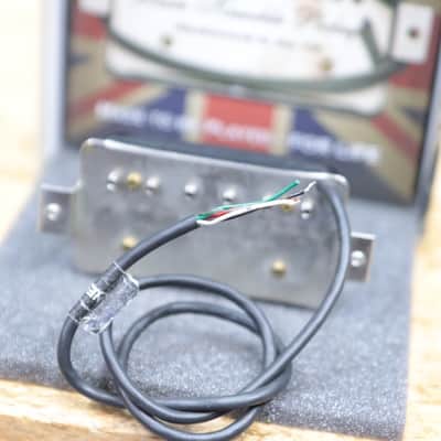 Bare Knuckle Riff Raff Humbucker Bridge Position 4 Conductor Alnico 5 Black image 5