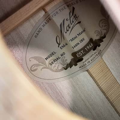 Maton Mini EM6 w/ Case image 6