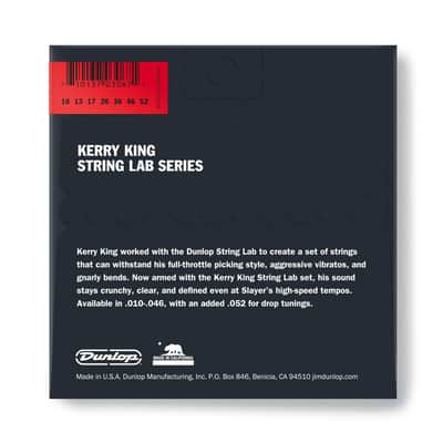 Jim Dunlop Dunlop Lab Series Kerry King Guitar Strings, 10-52 image 2