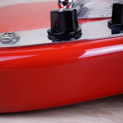 Fender MG-69 Mustang Reissue MIJ 2010 Red Matching Headstock Japan w/ Bag image 6