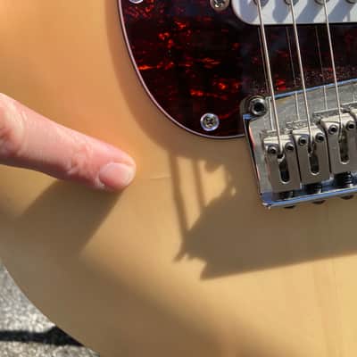 2005 Squier Stratocaster FSR Translucent Blonde image 10