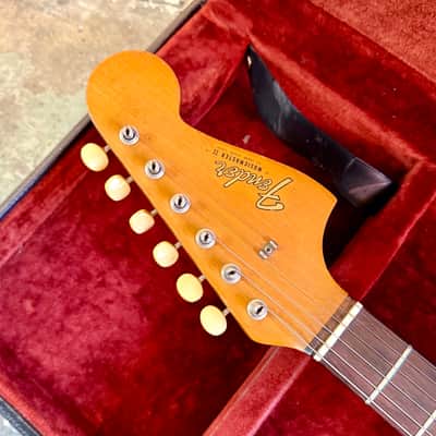 Fender Musicmaster II with Rosewood Fretboard 1964 - 1969 - Dakota Red original vintage USA 1966 image 6
