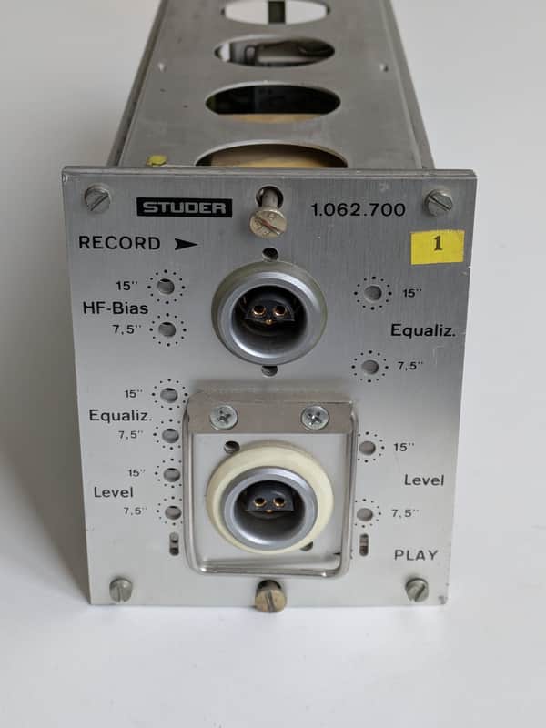 Studer A62 - amps image 1