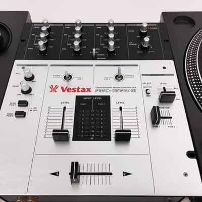Technics SL-1200MK5 Black with Original Box, Vestax Mixer, Cartridge and Technics Spin Clock image 4